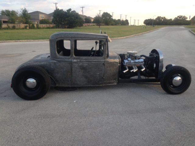 1931 Bare Metal Ford Model A Coupe