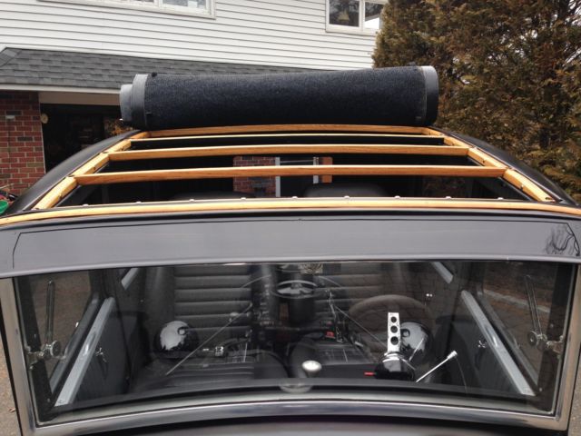 1931 Black Ford Model A Tudor Sedan