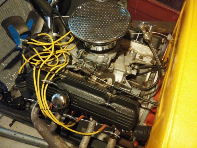 1930 Yellow Ford Model A Tudor