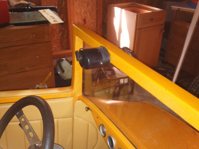 1930 Yellow Ford Model A Tudor