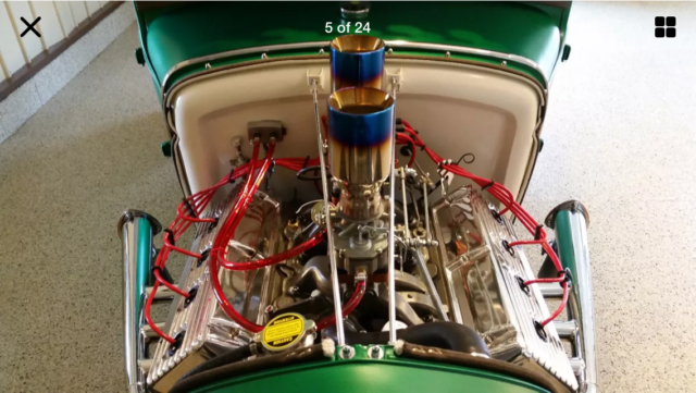 1930 Flatz Green Ford Model A Sedan