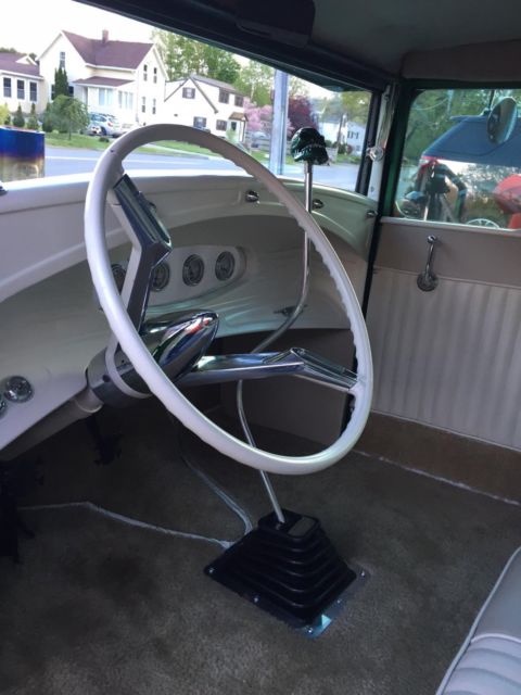 1930 Flatz Green Ford Model A Sedan