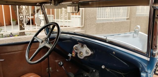 1931 Blue Ford Model A Roadster
