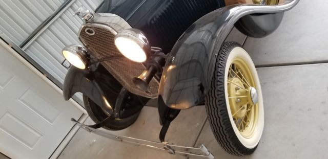 1931 Blue Ford Model A Roadster