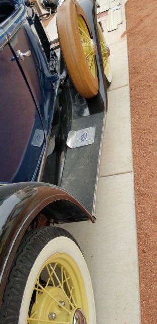 1931 Blue Ford Model A Roadster