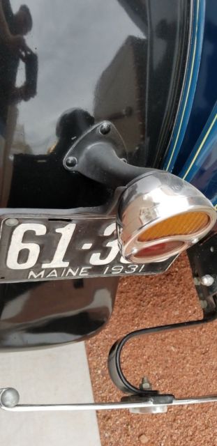 1931 Blue Ford Model A Roadster