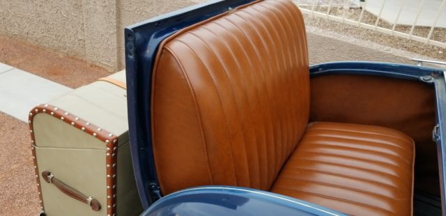 1931 Blue Ford Model A Roadster