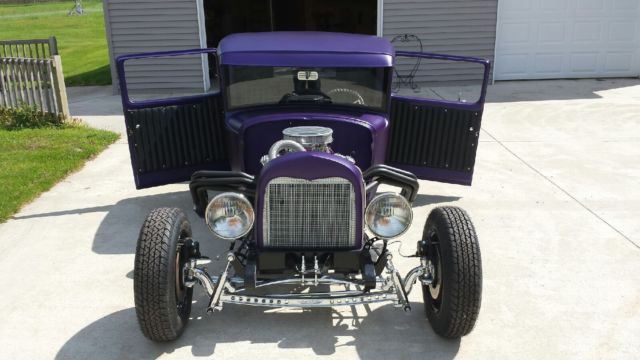 1931 Purple Ford Model A CUSTOM CAB