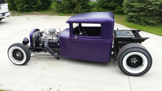 1931 Purple Ford Model A CUSTOM CAB