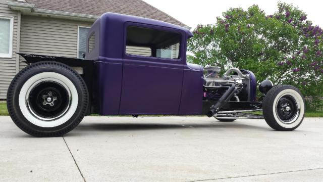 1931 Purple Ford Model A CUSTOM CAB