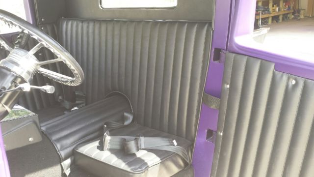 1931 Purple Ford Model A CUSTOM CAB