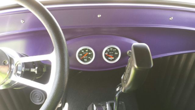 1931 Purple Ford Model A CUSTOM CAB