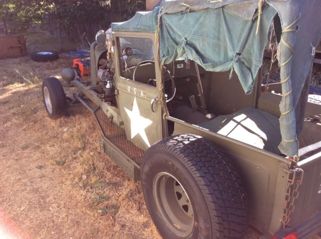 1932 Green Ford Model A Standard Cab Pickup