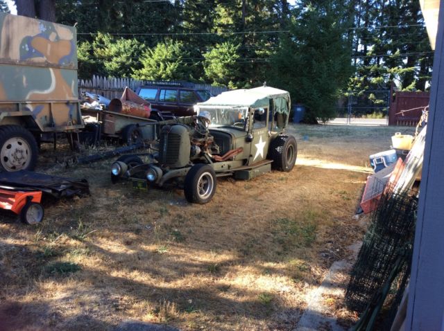 1932 Green Ford Model A Standard Cab Pickup