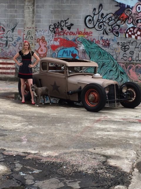 1929 Brown Ford Model A Coupe