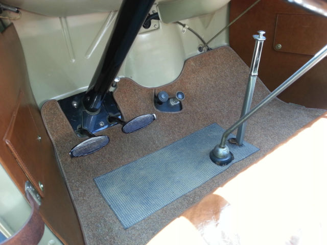 1931 Brown Ford Model A Convertible