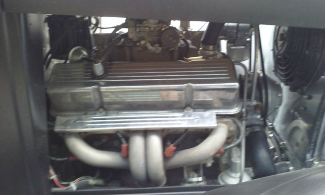 1929 Satin Black Ford Model A Two door roadster