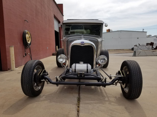 1931 Silver Ford Model A Sedan