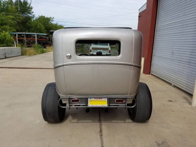1931 Silver Ford Model A Sedan