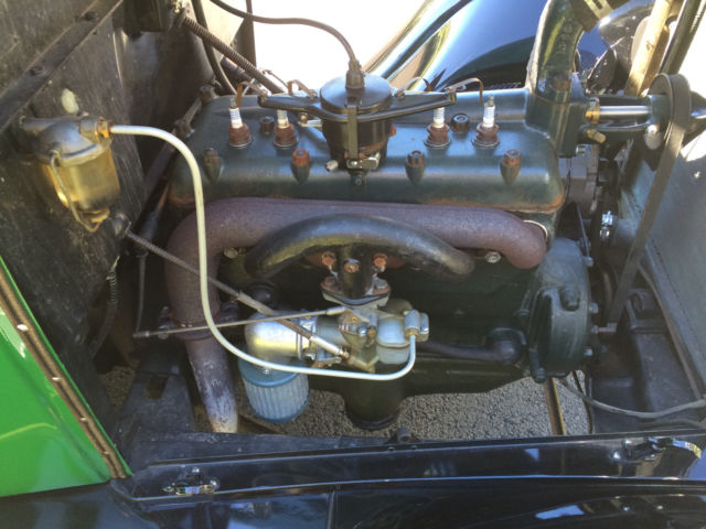 1928 Green Ford Model A Coupe