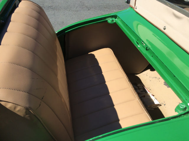 1928 Green Ford Model A Coupe