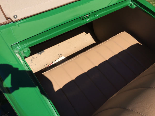 1928 Green Ford Model A Coupe