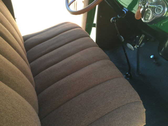 1928 Green Ford Model A Coupe