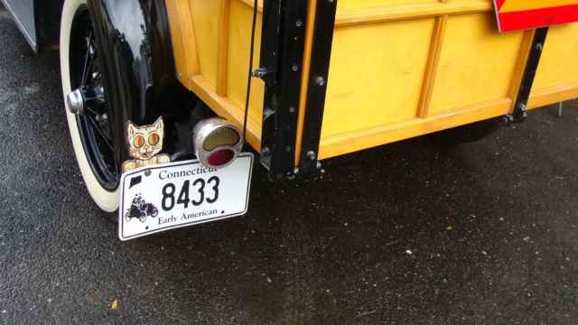 1929 Beige Ford Model A Wood wagon