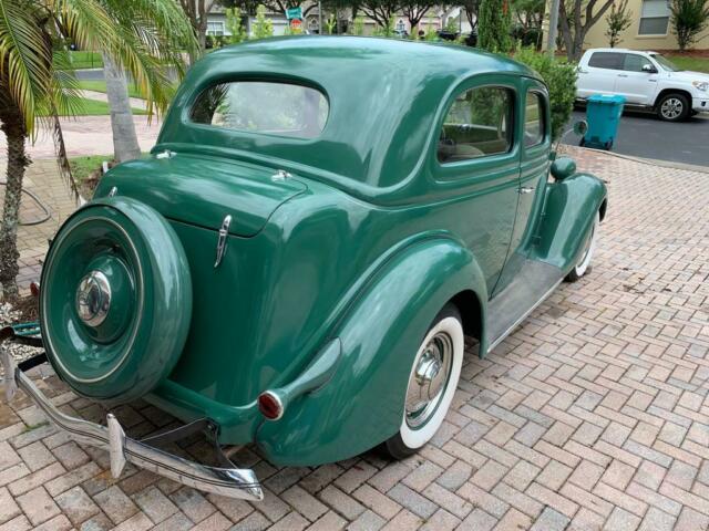 1936 Green Ford 68 Coupe