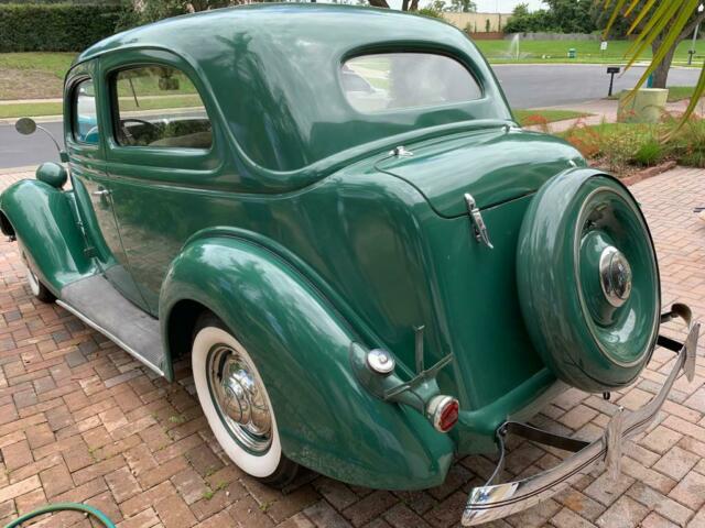 1936 Green Ford 68 Coupe