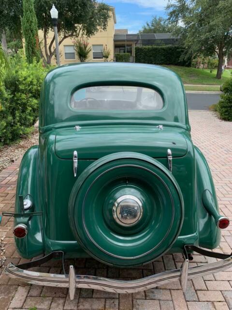 1936 Green Ford 68 Coupe