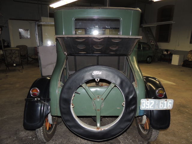 1926 Green Ford Model T Coupe