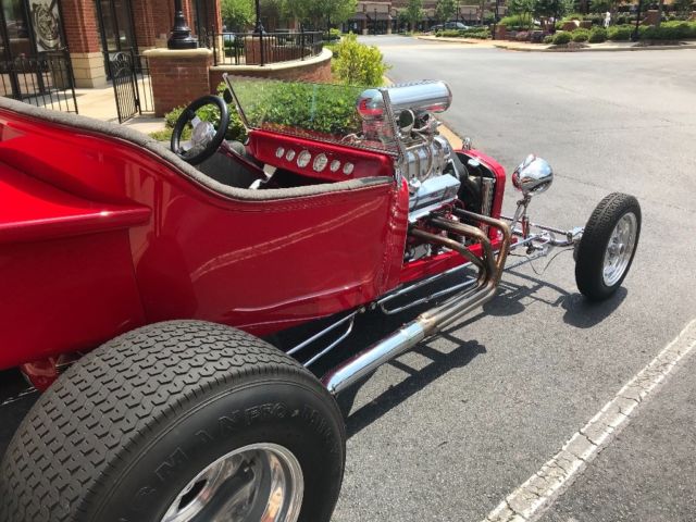 1923 Red Ford Model T Convertible