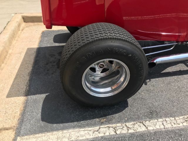 1923 Red Ford Model T Convertible