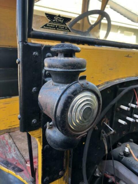 1923 Yellow Ford Model T