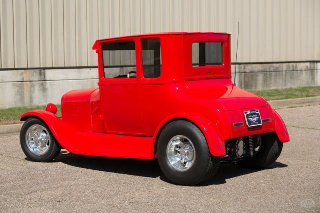 1927 Red Ford Model T Coupe