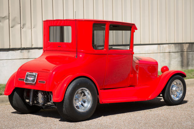 1927 Red Ford Model T Coupe