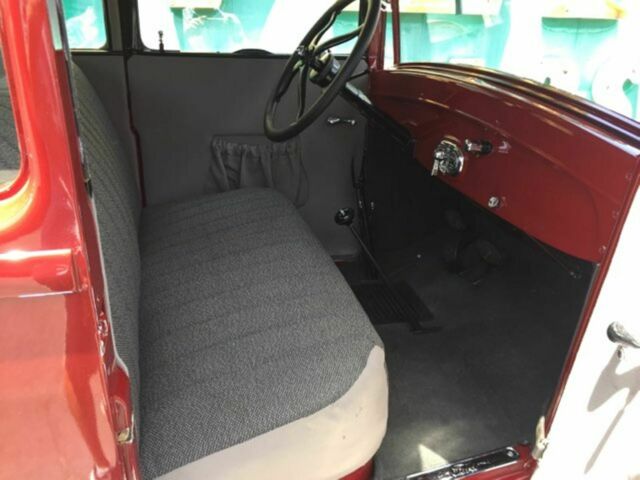 1926 Burgundy Ford Model T Coupe