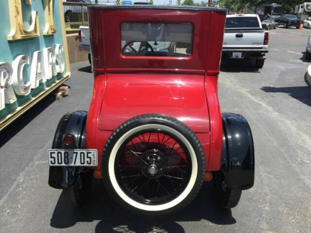 1926 Burgundy Ford Model T Coupe