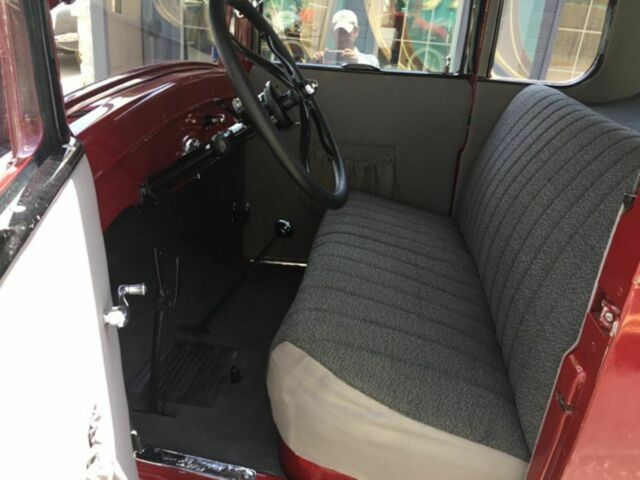 1926 Burgundy Ford Model T Coupe