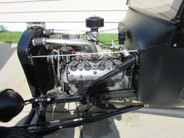 1921 Black Ford Model T Convertible