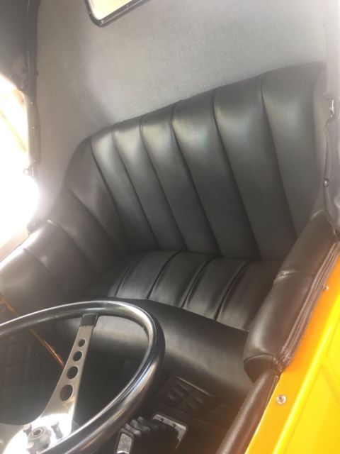 1920 Yellow Ford Model T