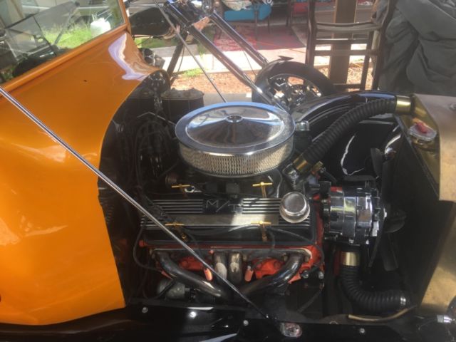 1920 Yellow Ford Model T