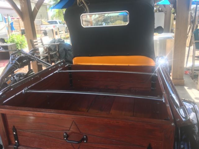 1920 Yellow Ford Model T