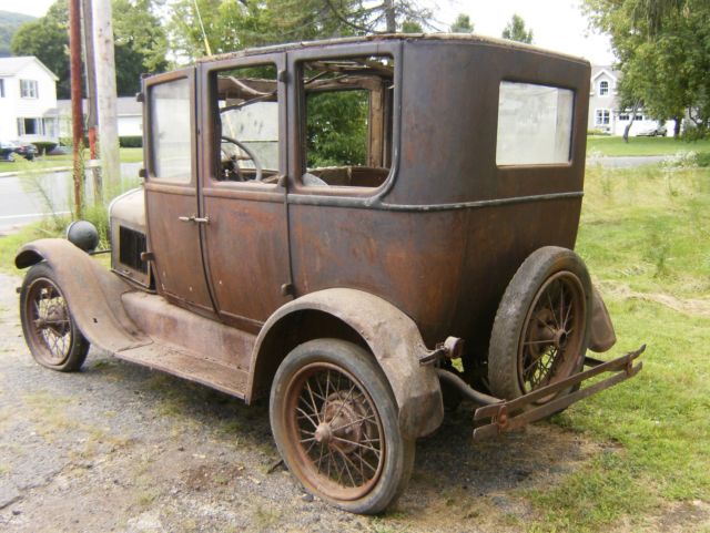1926 Black Ford Model T Sedan