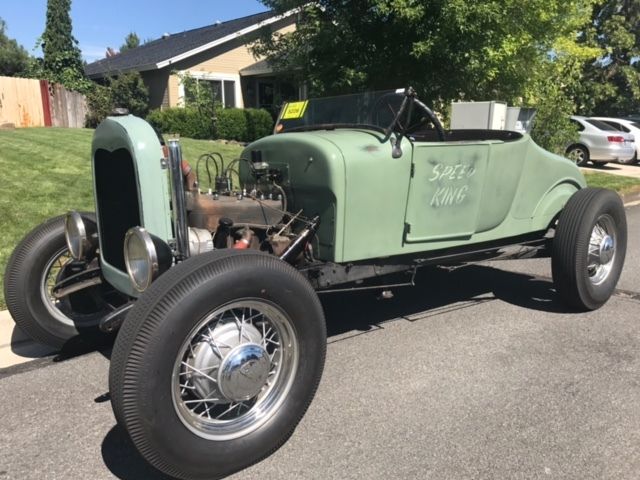 1926 Green Ford Model T Convertible