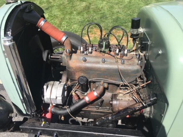 1926 Green Ford Model T Convertible