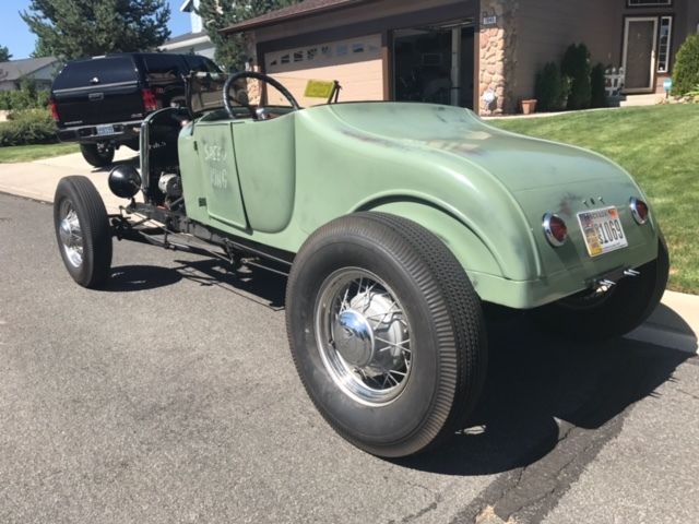 1926 Green Ford Model T Convertible