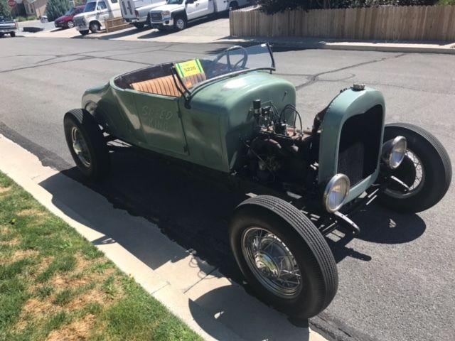 1926 Green Ford Model T Convertible