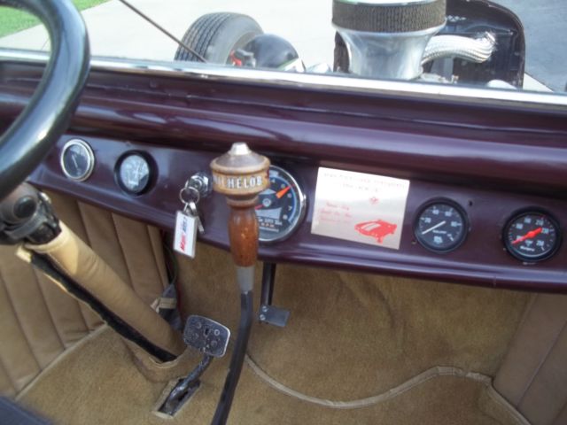 1923 Maroon Ford Model T